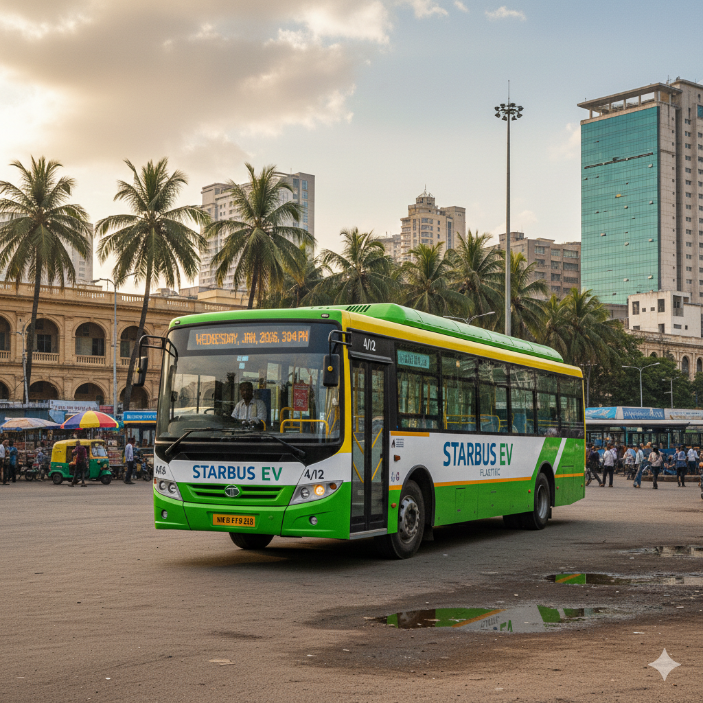 Tata Starbus EV 4/12 low entry electric bus