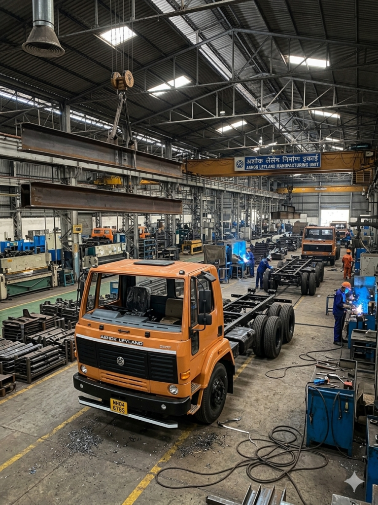 ashok leyland 1922 cng truck