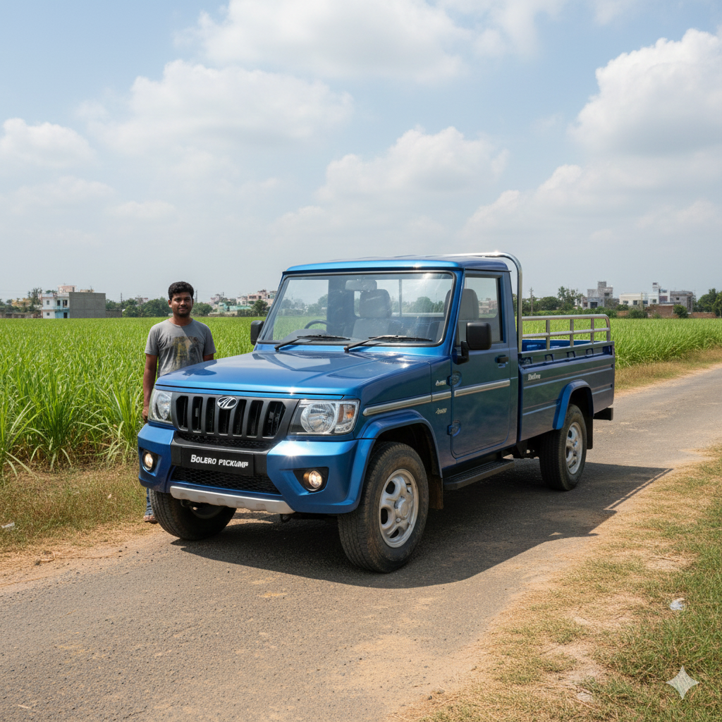 mahindra new bolero pickup image