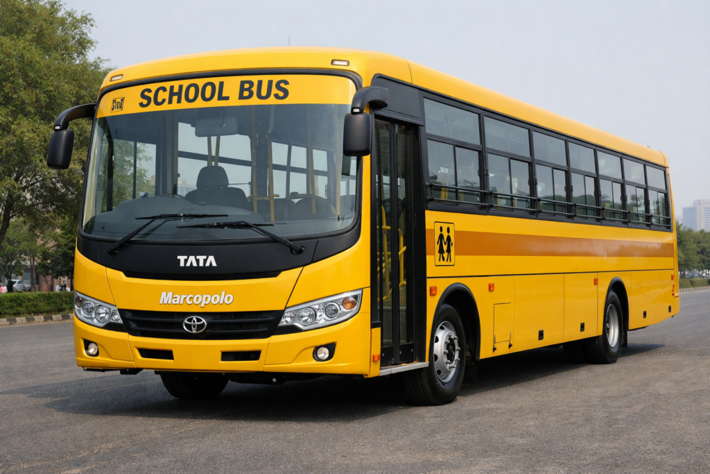 tata marcopolo school bus