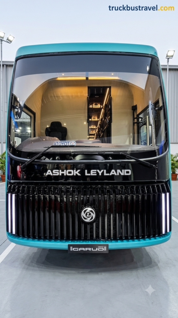 Ashok leyland garuda bus