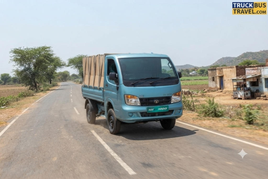 Tata ace ev loaded