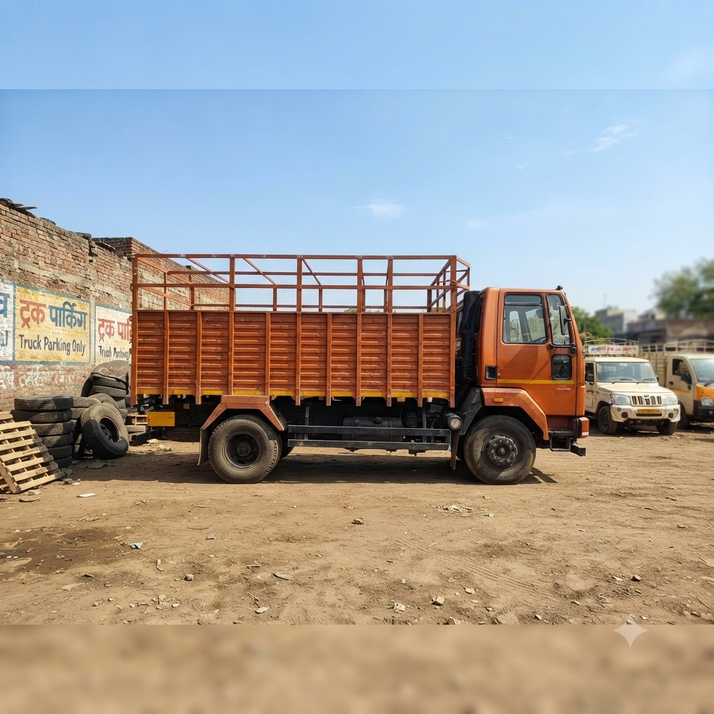 Ashok Leyland 1215 short cargo body