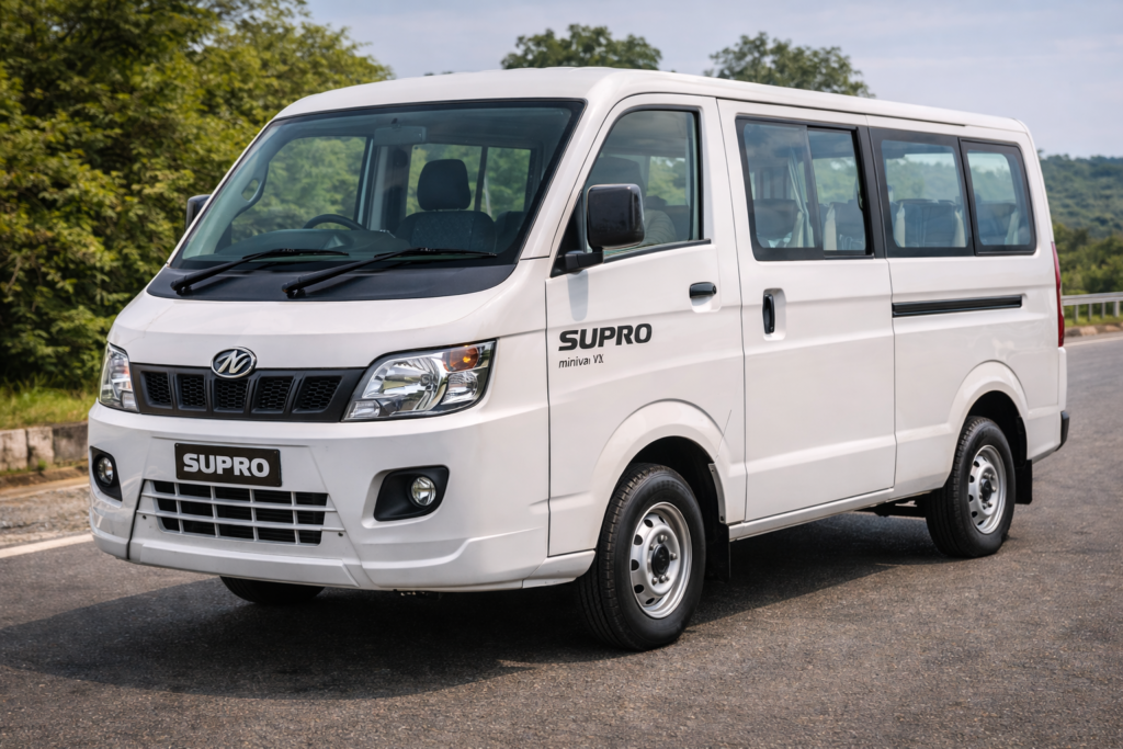 mahindra supro minivan vx