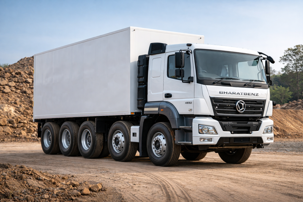 Bharatbenz 4832 price on road(2026)