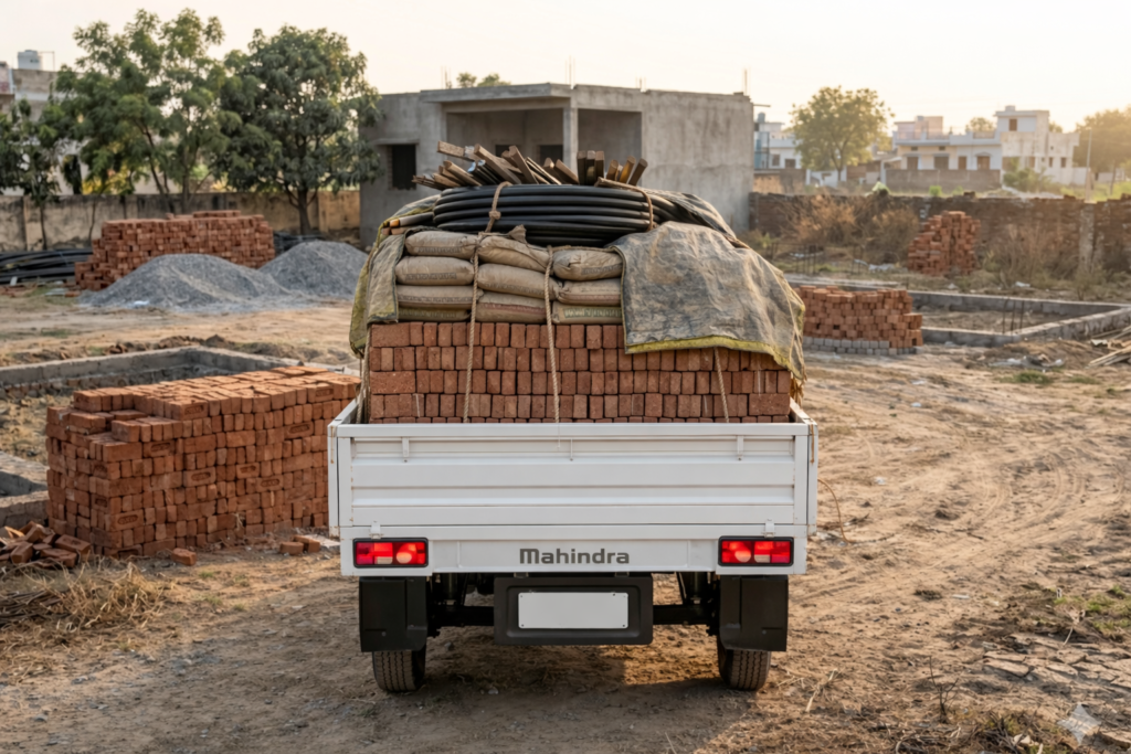 back side image of mahindra veero xxl