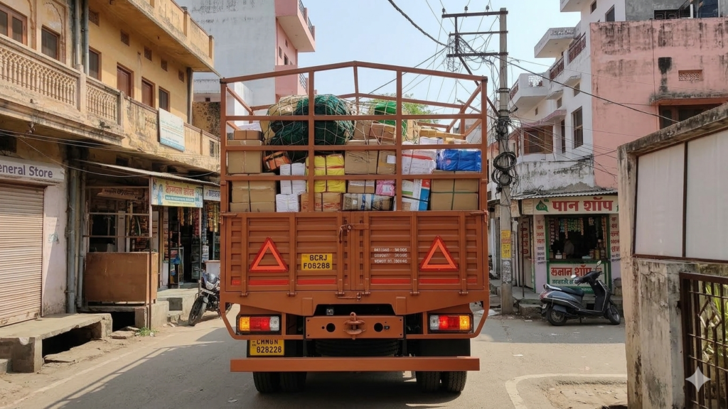 truck's backside image