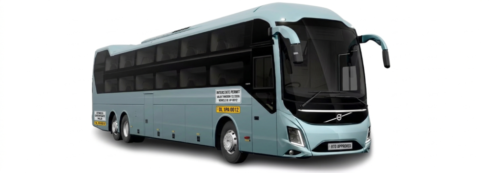 rto,permit image for volvo 9600 bus