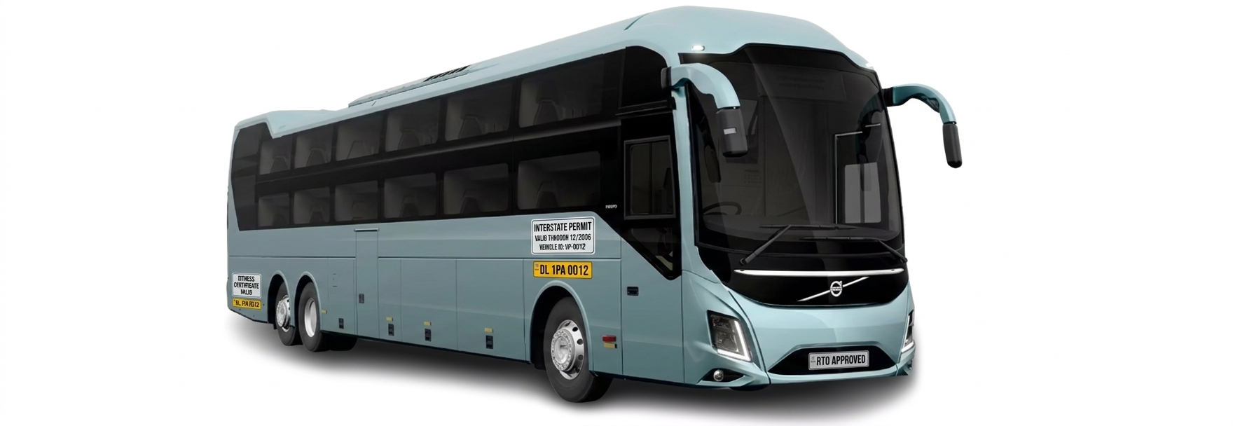 volvo 9600 semi sleeper bus 2026