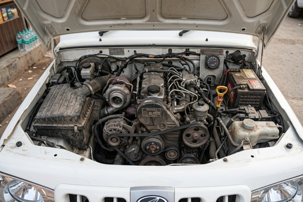 Bolero Pickup engine image