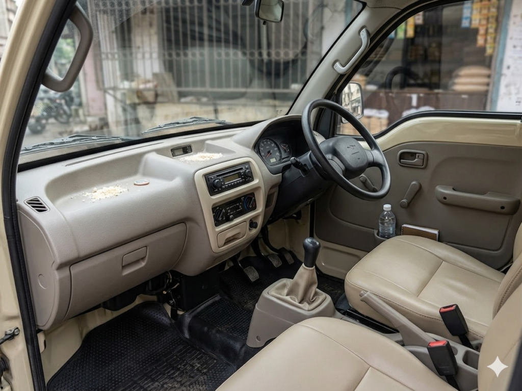 interior cabin image of tata ace gold