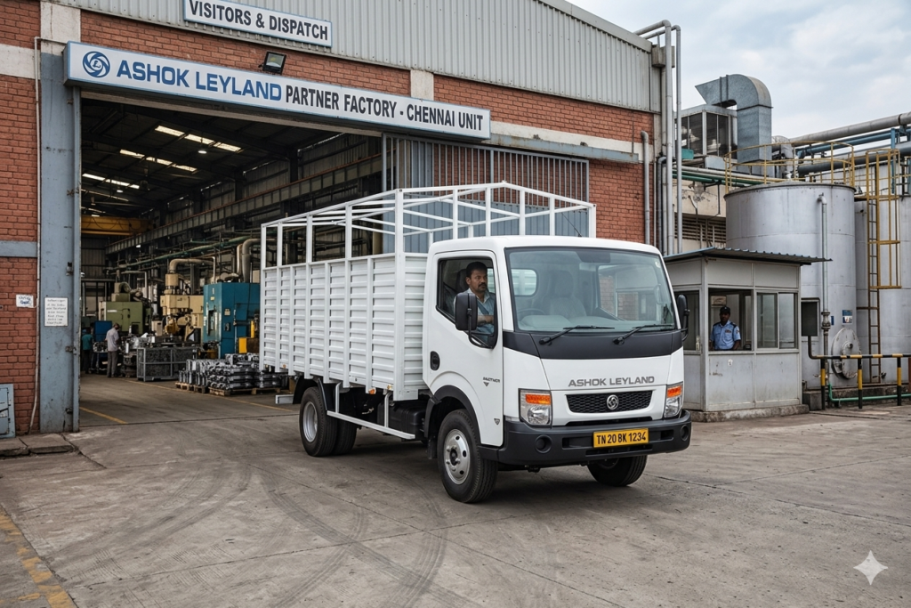 Ashok Leyland Partner 6 Tyre 11ft,image