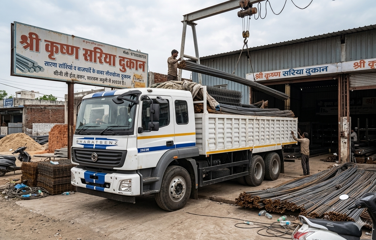 BharatBenz 2823R Price & Real Deatails 2026: Is This Mercedes-Powered King Better Than Tata? BharatBenz 2823R Price and Real Details 2026 model