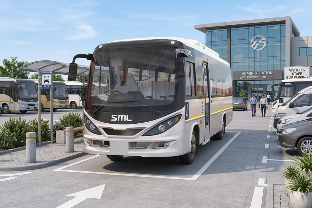 SML Bus 22 Seater On Road Price in 2026