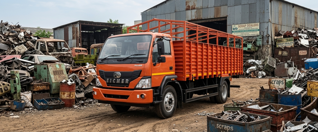 Eicher pro 1110 price on road in 2026,image