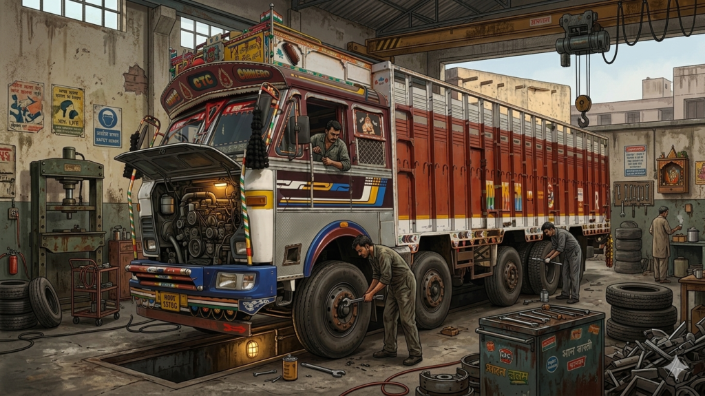 Maintenance image of Tata 4225 Cowl