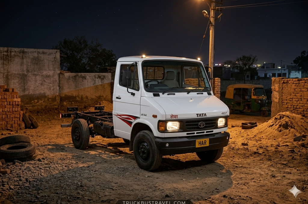 tata 407 without back body