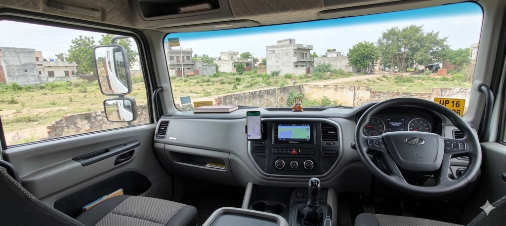 new mahindra blazo x55 cabin