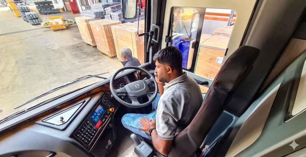driver's cabin image
