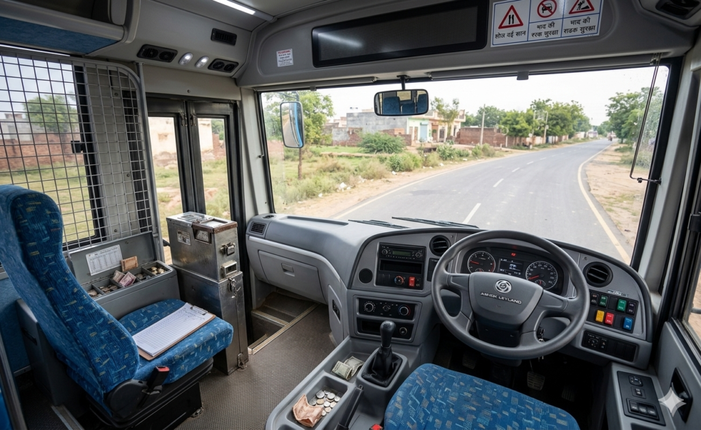 Driver cabin image is for reference only