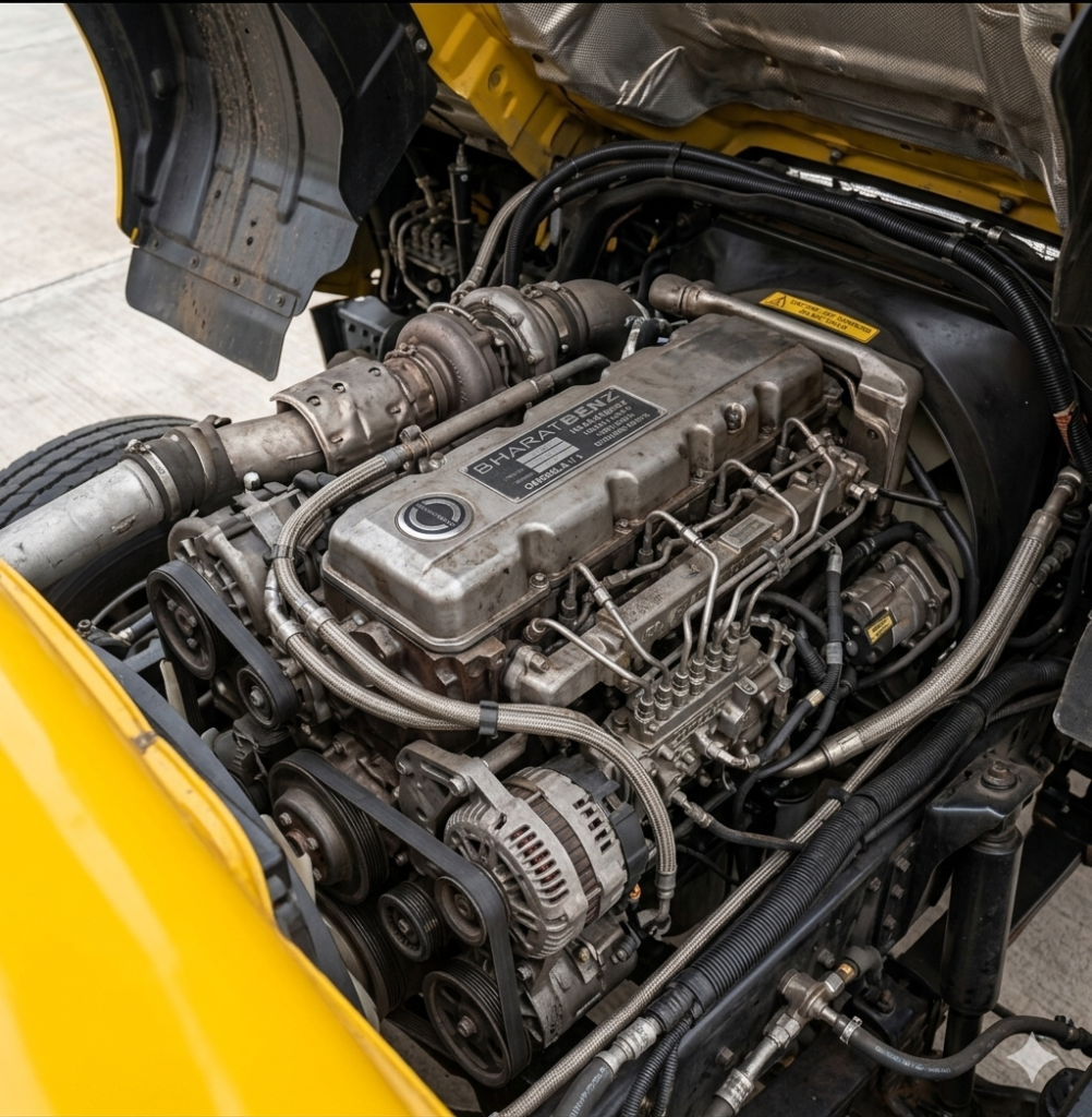 Bharatbenz 1623 c engine's image
