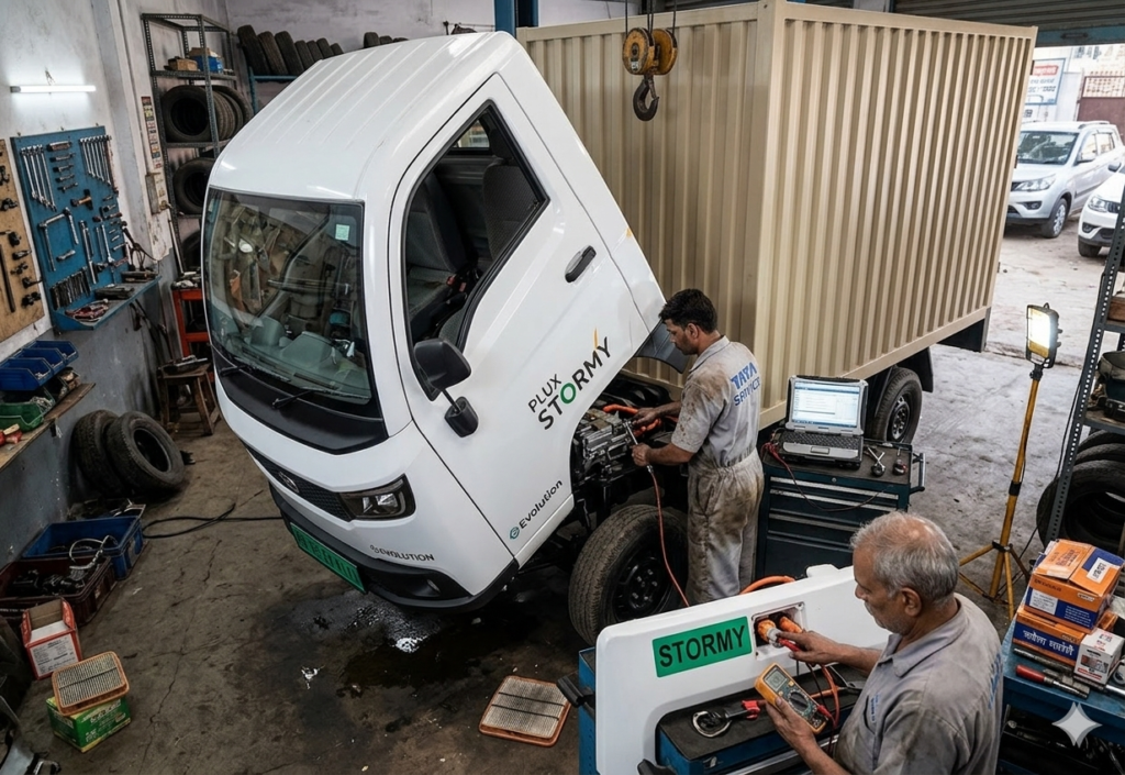 maintenance image of minitruck