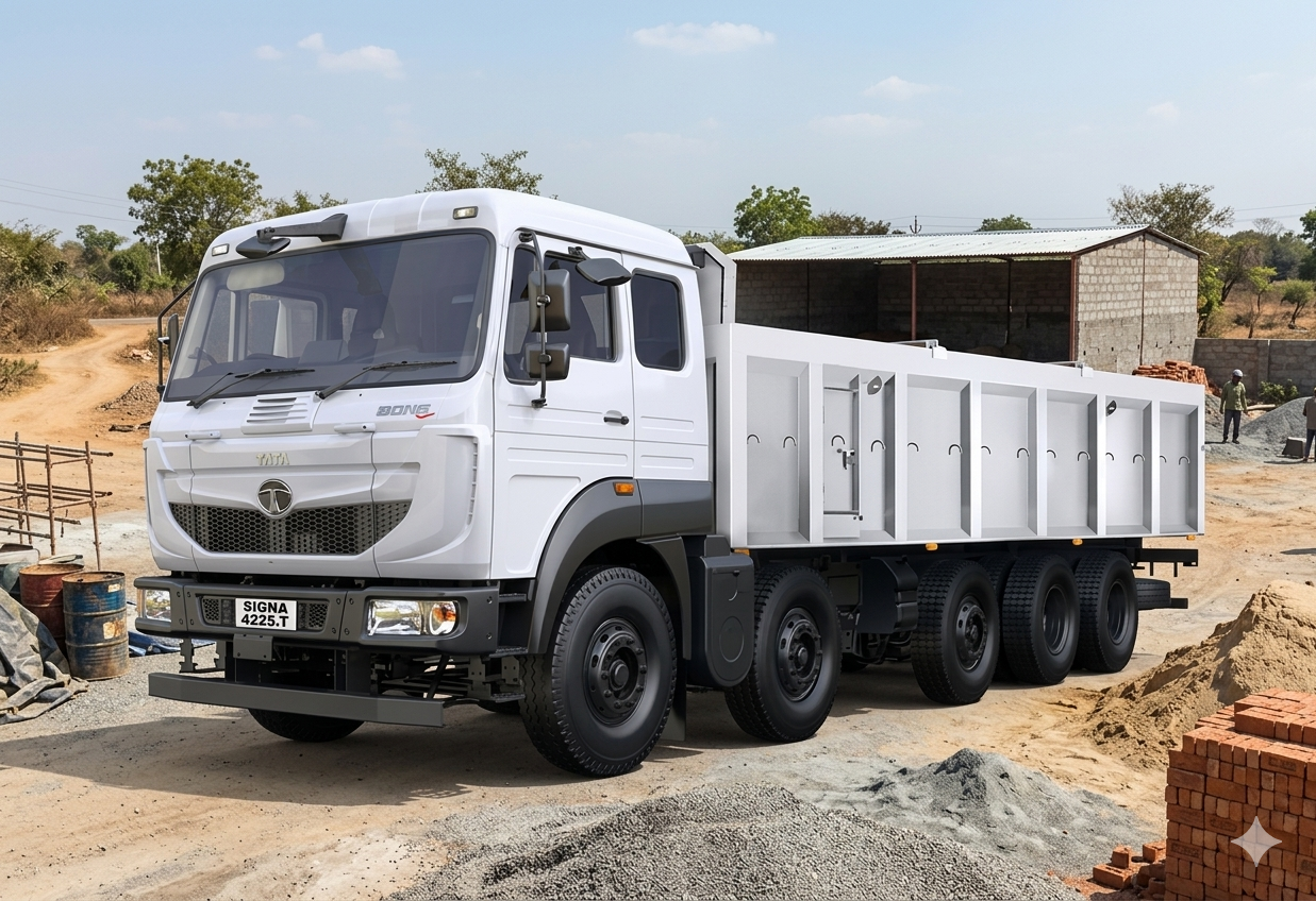 Tata Signa 4225.T 14 Wheeler Truck: Badi Gaadi, Badi Kamai! Tata Signa 4225.T 14 wheeler truck