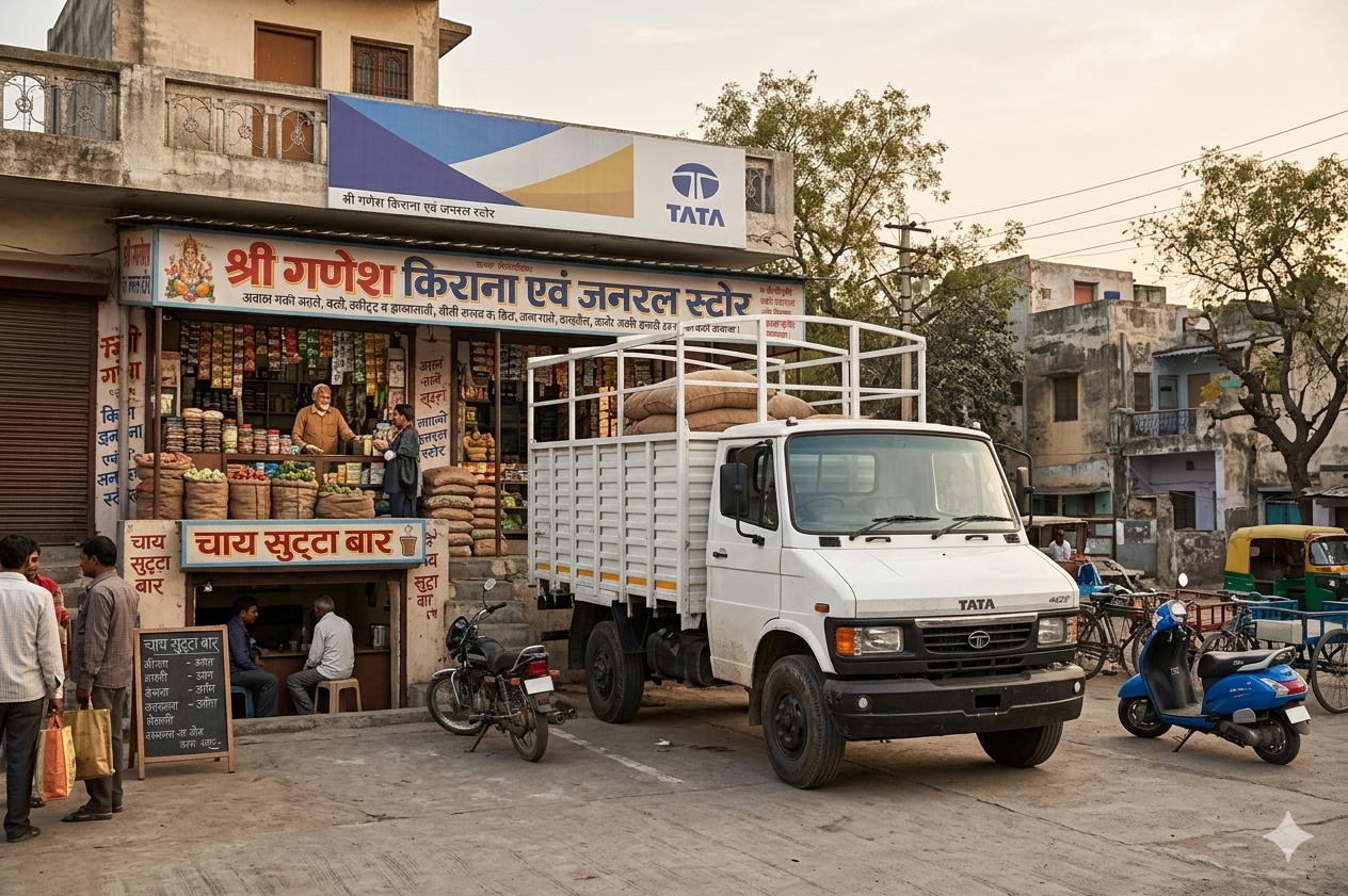 Tata 407 Gold SFC: India ka 'Non-Stop' Paisa Banane Wala Truck! Tata 407 Gold SFC mileage,truck image
