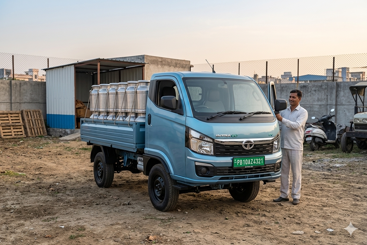 Tata Intra EV Price on road:Diesel ka kharch bachao,Profit Badhao 1778919371942