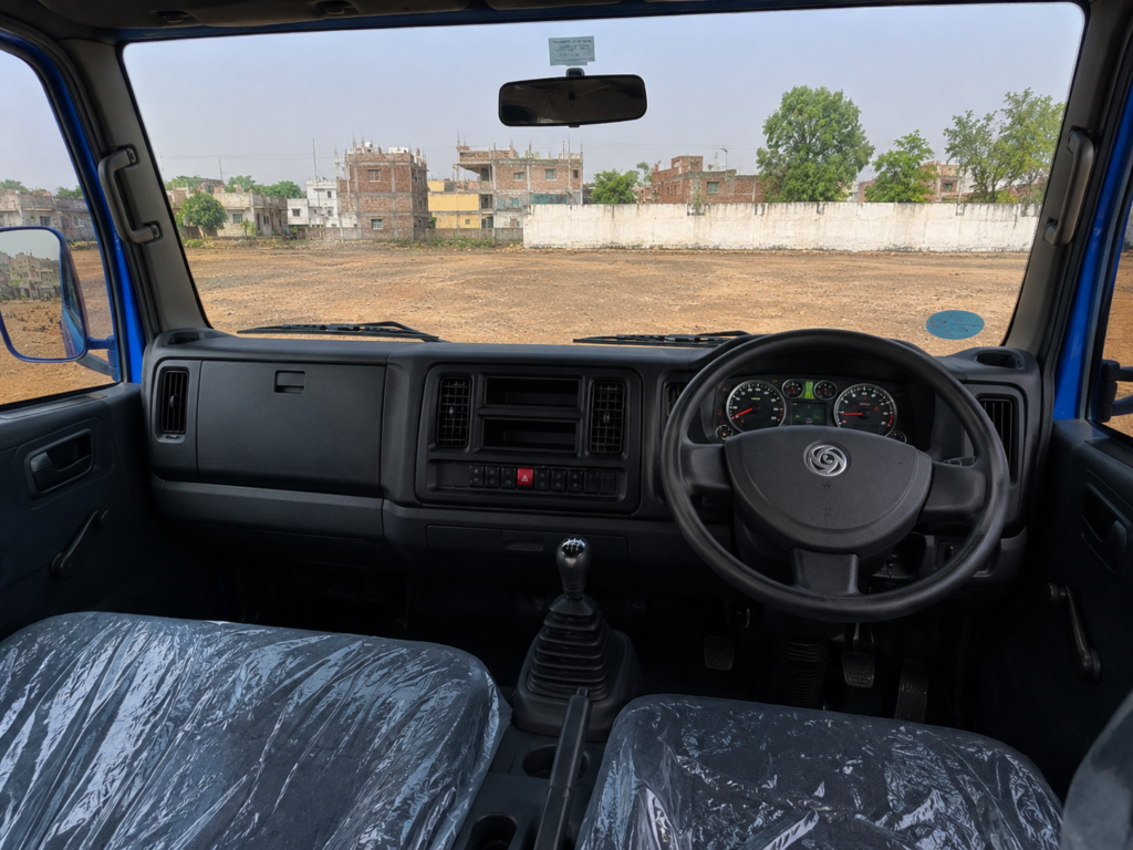 ashok leyland cabin interior view