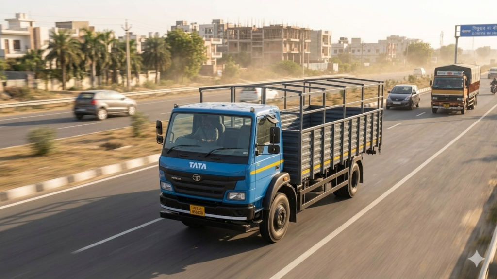 Tata Azura 1212 on highway
