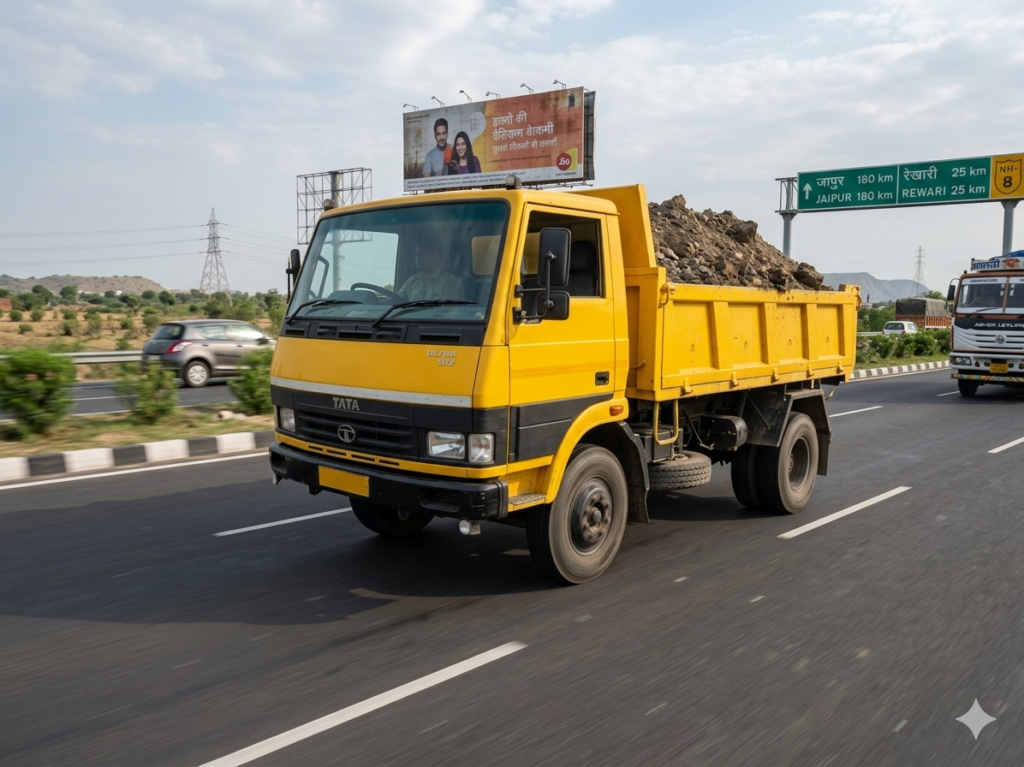 indian highway pr chlte hue ki image