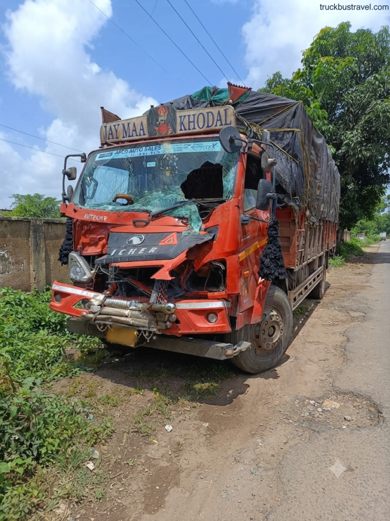 Accident image of Eicher 3019 truck
