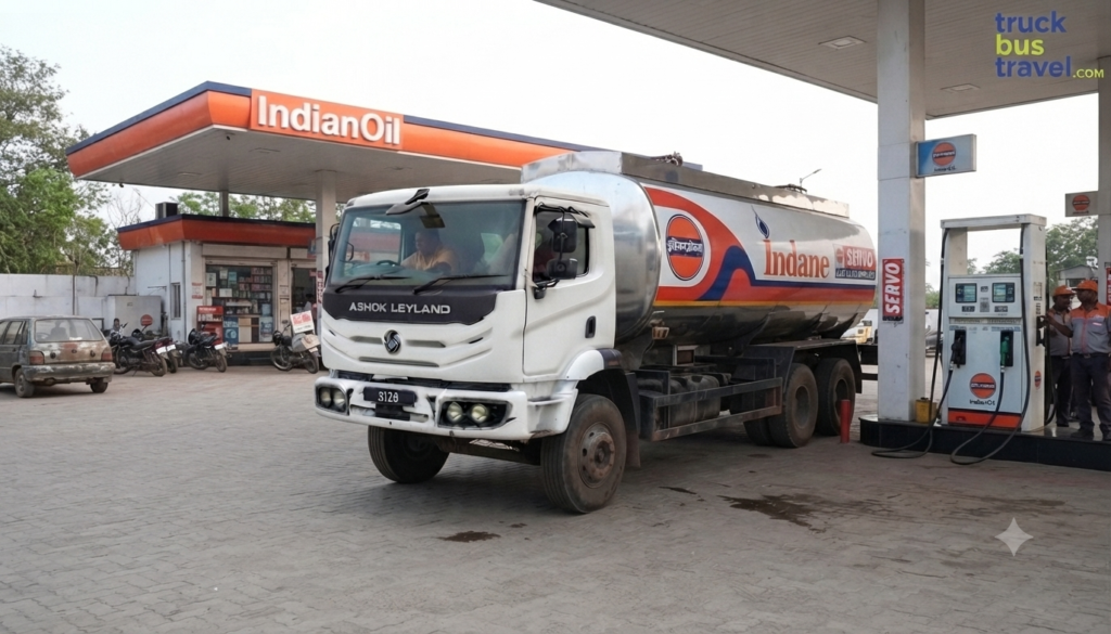 Ashokleyland 3120 tanker body image