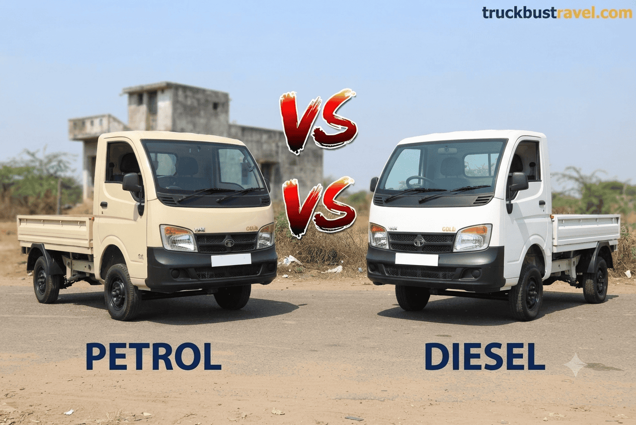 Tata Ace Gold Diesel vs Petrol