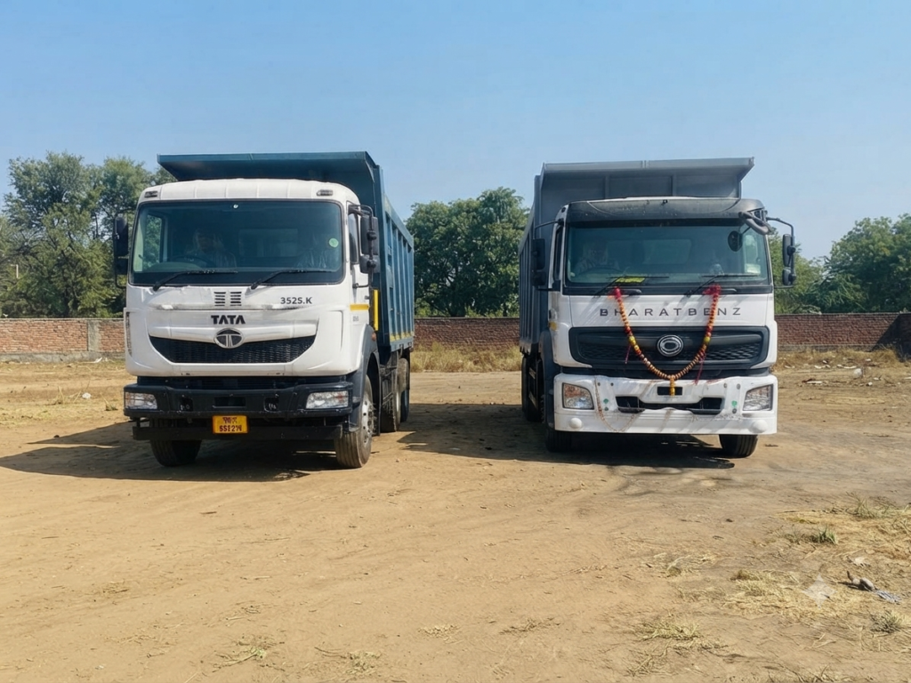 12 Chakka VS 16 Chakka Tipper: Kaun sa hai best aur loaded gaadi me Jack problem ka solution! 12 chakka vs 16 chakka tipper