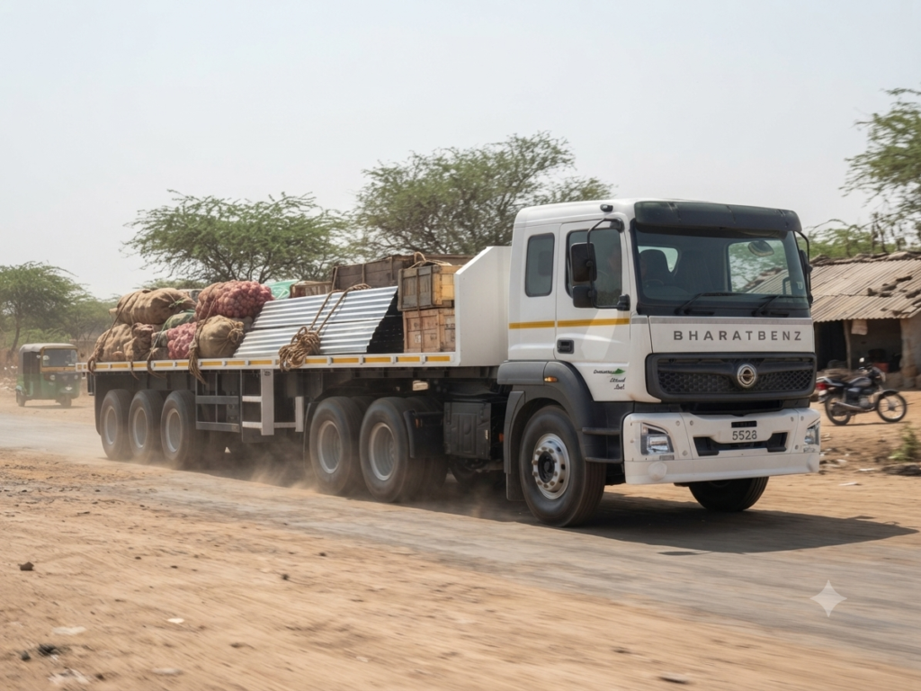 BharatBenz 5532T 4x2 VS 6x4: Janiye In Dono Bhari Ghodo Ka Asli Sach Aur Mileage Farq! 1785585440152