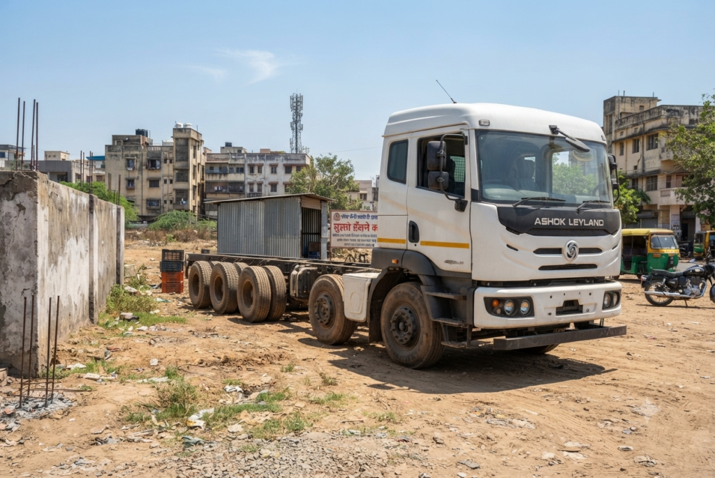 Ashokleyland new air suspension trucks