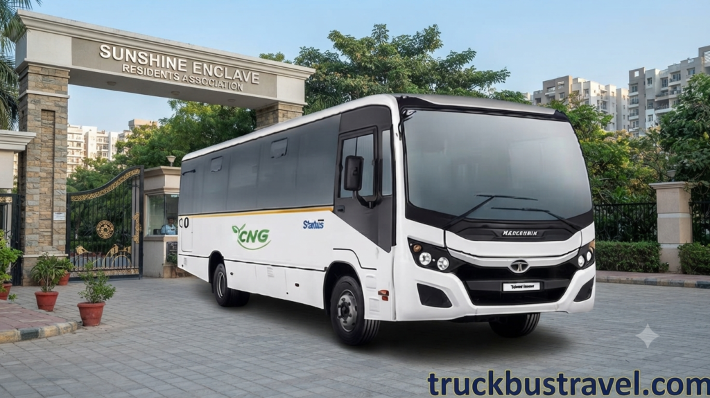 Tata Starbus Prime CNG Bus (2026): Price, Mileage, Specs, and Fleet Review Tata starbus cng
