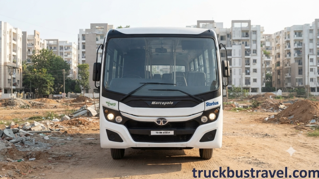Tata Starbus Prime CNG Bus (2026): Price, Mileage, Specs, and Fleet Review Tata starbus prime cng