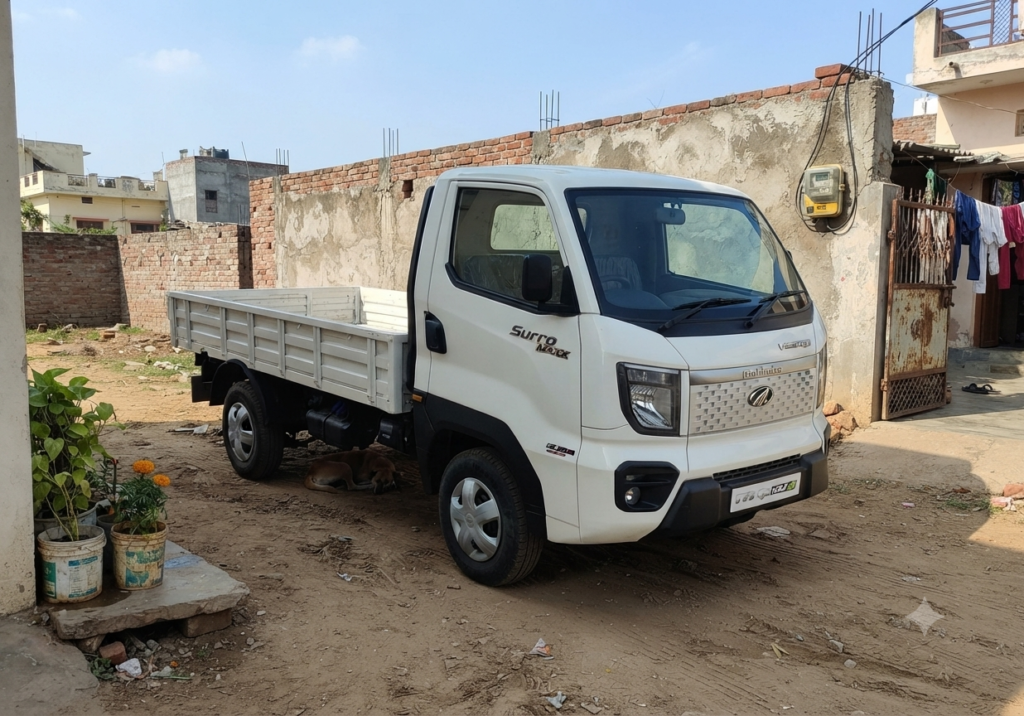 Mahindra Veero CNG (2026) Launched: Price, Mileage, Specs aur Tata Intra se Takkar! Mahindra Veero CNG truck