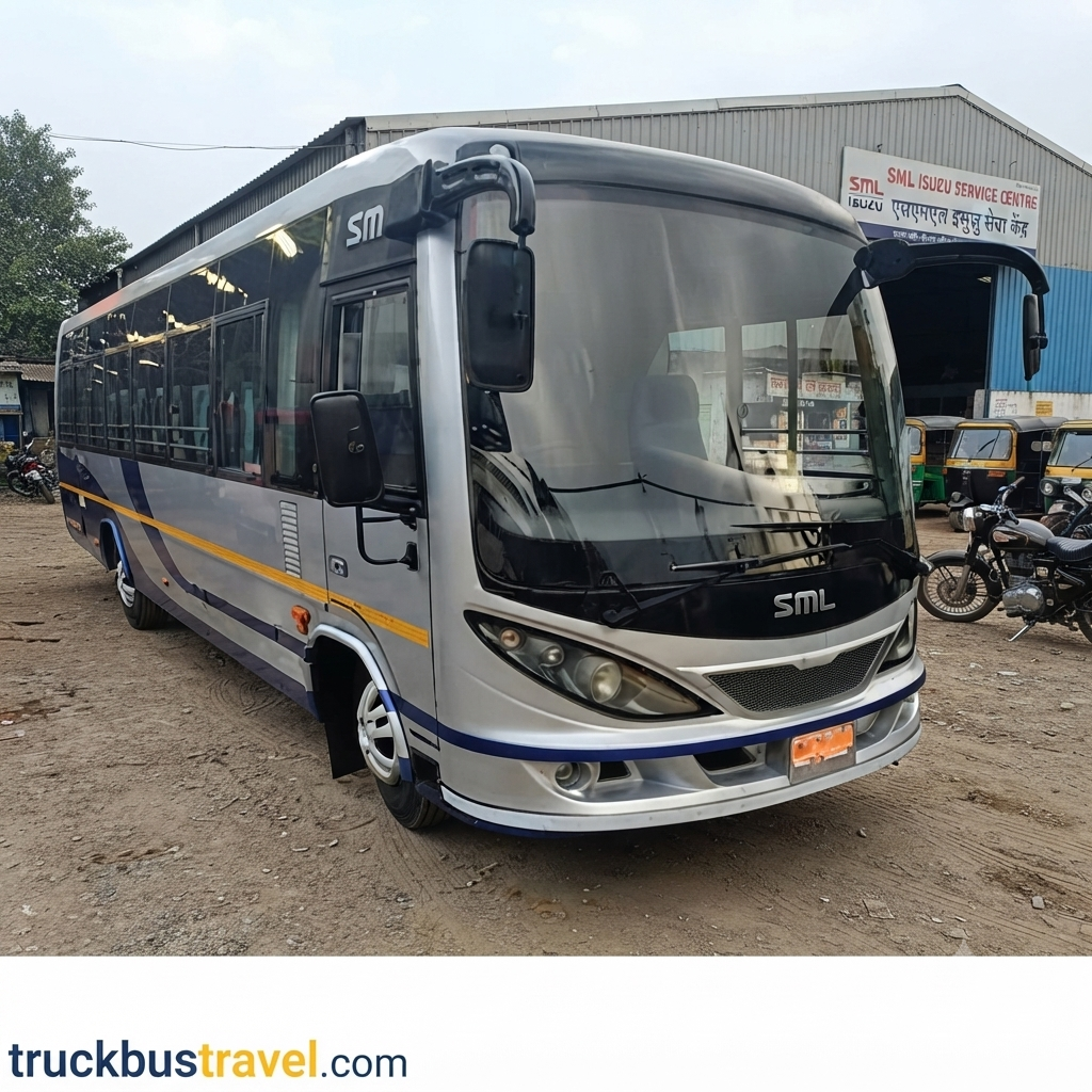 SML Isuzu Executive LX Bus (2026):Real Mileage,price aur Luxury Features Ka Poora Sach SML executive bus