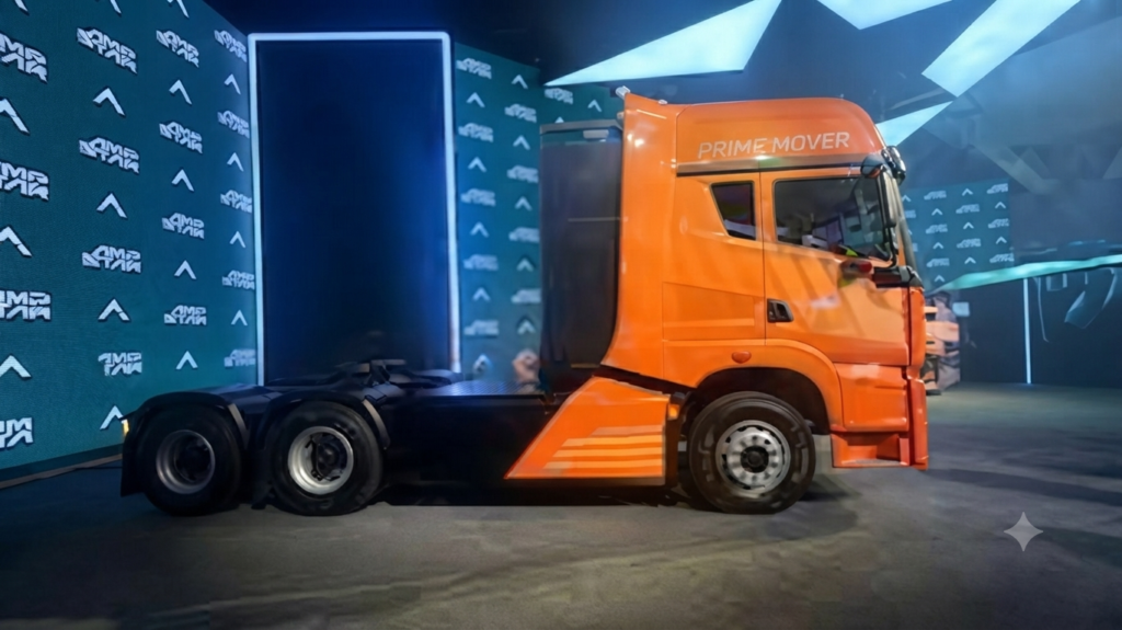 JSW Green Tech Ampstar 55T Electric Trailer & EV Range: India ka Naya Revolution! GSW ampstar ev truck