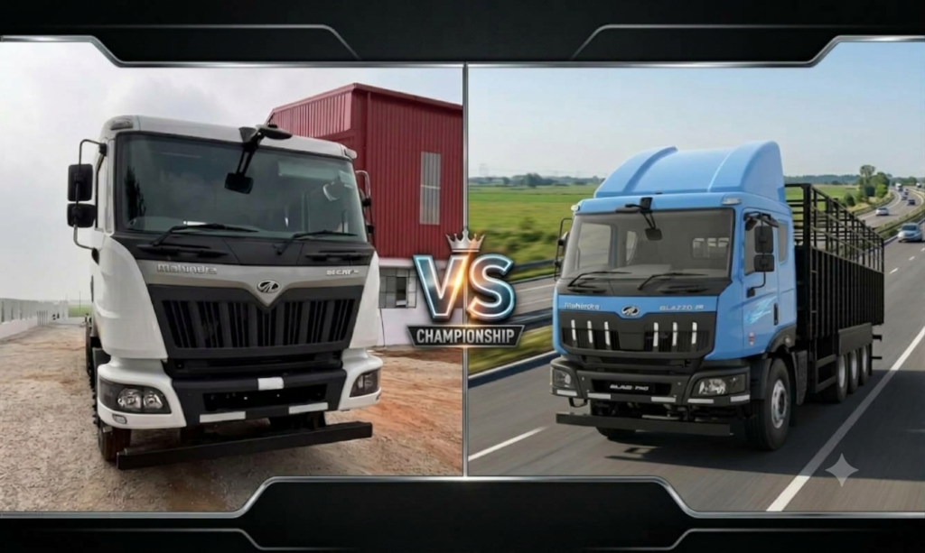 Mahindra Blazo X vs Mahindra Blazo i-TRK Comparison: Price, Engine Specs & Performance Mahindra blazo vs Mahindra i trk